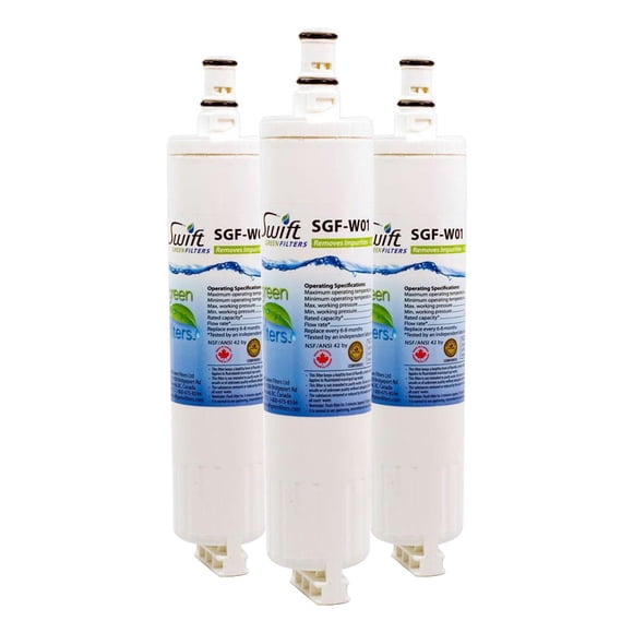 Swift Green Filters Replacement for Whirlpool 4396508 Refrigerators Water Filters(Pack of 3)