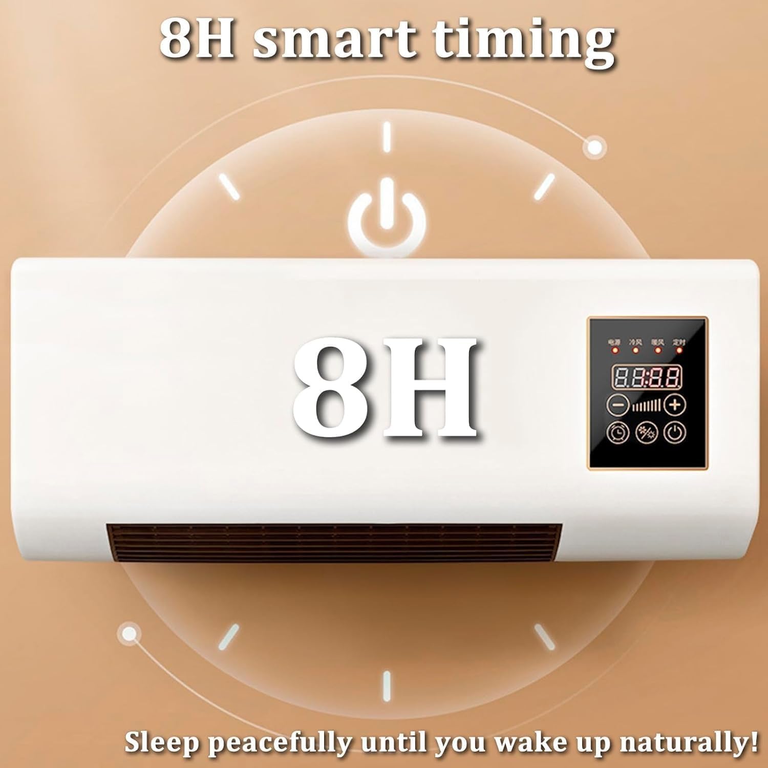 Split Max Air Conditioner 110V, Portable Air Conditioning Split Max Fan with Remote, Energy Efficient for Home & Office