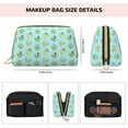 thumbnail image 5 of Xecao Doggy In Bubble Bath Print Fashion Makeup PVC Bag Large Capacity Travel Cosmetic Bag for Women Organizer Toiletry Clutch, 5 of 8