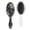 White-88, variant on Summer Pineapple Hair Brush, Tropical Fruit Pattern Detangling Paddle Brush, Yellow Golden Print with Flowers, Comfortable Grip for Daily Use