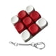 thumbnail image 5 of Llavero con teclado, juguete sensorial para fiestas, cumpleaños, teclados de , teclado con clicker para oficina, bolso, trabajo, mujeres, hombres, Rojo, 5 of 8