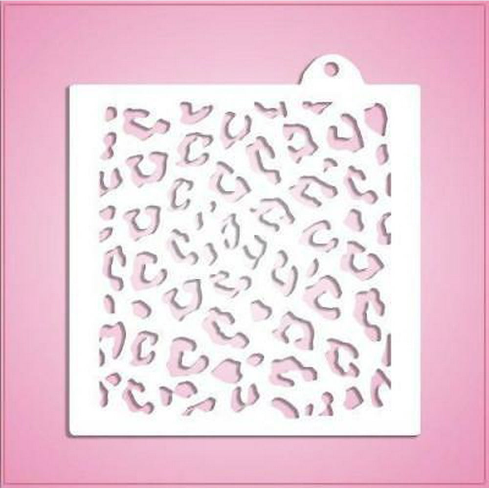 Cheetah Print Pattern Stencil - Walmart.com - Walmart.com