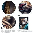 thumbnail image 3 of Designart Tiger Gambler II Canvas Wall Art, 3 of 5