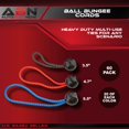 thumbnail image 2 of ABN Bungee Cords with Balls - 60pk Assorted Size and Color Tarp Tie Downs, 2 of 2