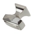 thumbnail image 3 of GlideRite 1-1/8 in. Transition Style Rectangle Cabinet Knob, Satin Nickel, Pack of 25, 3 of 5