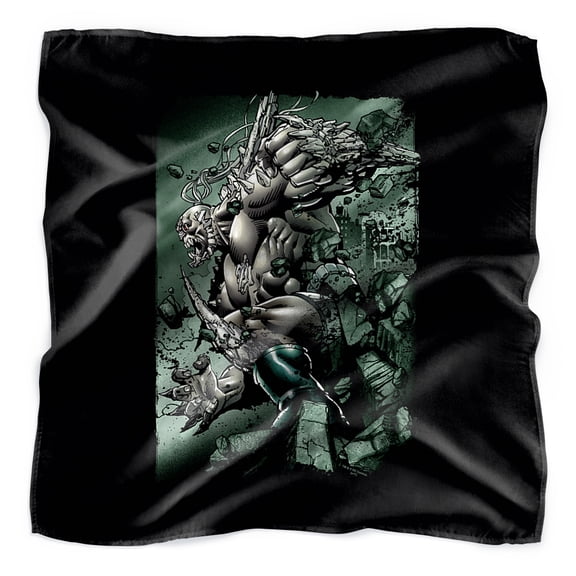 Superman Doomsday Destruction Bandana (21 in x 21 in)