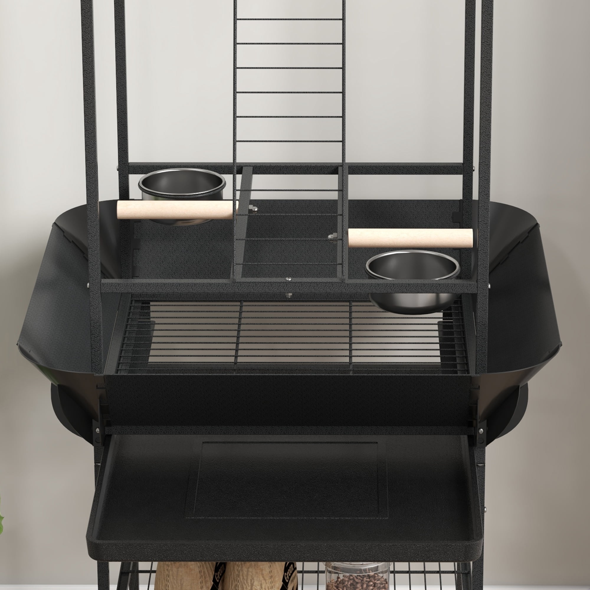 Bird Stand, Bird Stand with Wheels