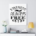 thumbnail image 2 of Inspirational Wall Art Kindness Is Always Free Wall Art Motivation Wall Decor for Home Office Gym Inspiring Success Quote Print Ready to Hang Unframed, 2 of 16
