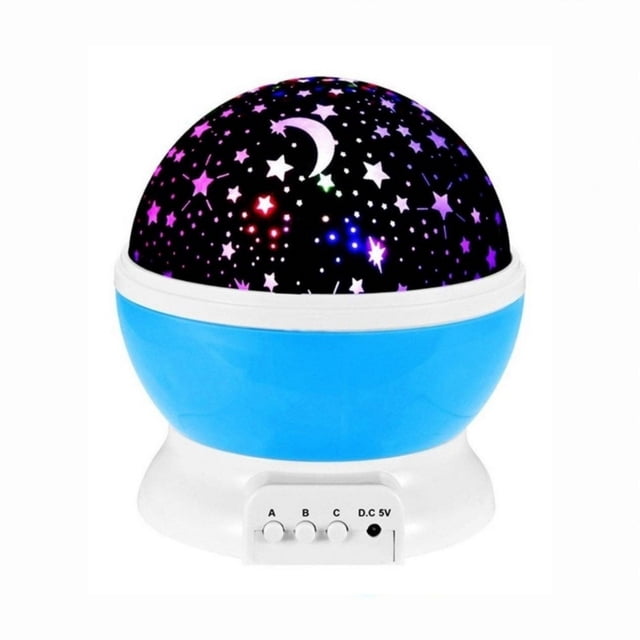 Lámpara LED Star Projector Cuckoo USB Starry Sky Blue