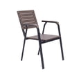 thumbnail image 1 of Silla Pavia Estilo Industrial Color Café Gaia Herbs Pavia, 1 of 8
