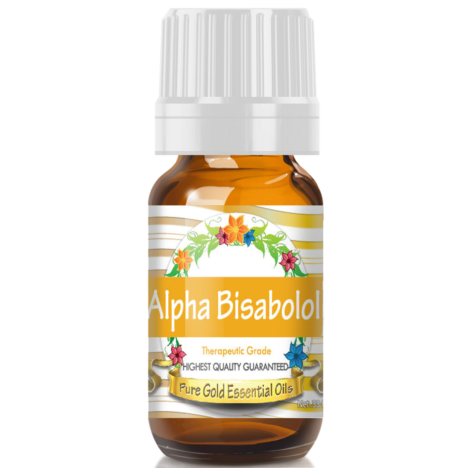 Pure Gold Alpha Bisabolol Ätherisches Öl – 10 Ml, Unverdünnt, Für Hautpflege & Aromatherapie