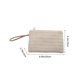 thumbnail image 3 of Bolso de mano de paja tejido para mujer,ideal para el verano,la playa,las vacaciones,un bolso informal para llevar el teléfono,las llaves y las tarjetas.Bolso de mano ligero para el día a día., 3 of 6