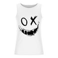 thumbnail image 4 of WAENQINLA Mens Tank Tops Funny X-Smile-Face Graphic Shirts Muscle Summer Gym Fitness Workout Sleeveless Athletic T-Shirts, 4 of 5