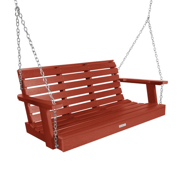 Highwood 4ft Weatherly Porch Swing - Outdoor, Eco-friendly, Synthetic Wood