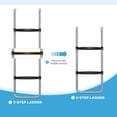 thumbnail image 4 of Soozier Trampoline Ladder 2/3 Steps Outdoor Trampoline Ladder 43 Inch Length, 4 of 10