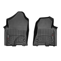 WeatherTech Custom Fit FloorLiners compatible with Ram Truck 1500, Ram 1500 - 1st Row (Driver & Passenger), Black