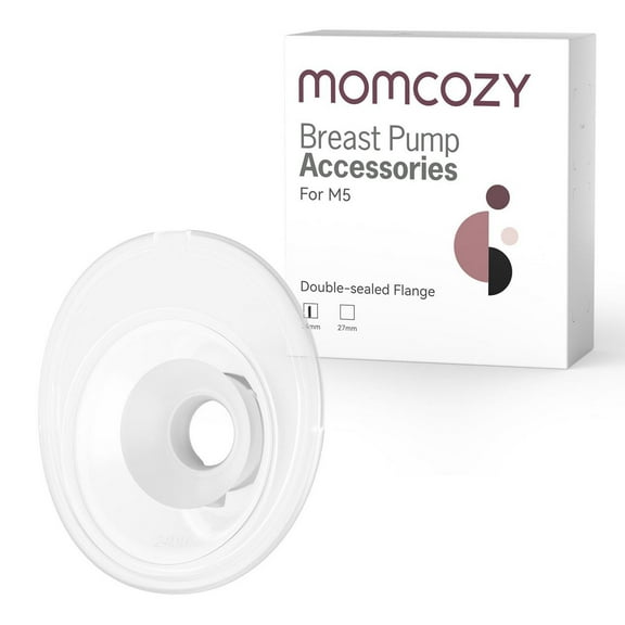 Momcozy 24mm Flange Compatible with M5 Breast Pump, Original M5 Breast Pump Replacement Accessories