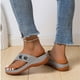 thumbnail image 5 of Sandalias ortopédicas para mujer Chanclas de cuña Sandalias de playa exteriores Zapatos cómodos con suelas ergonómicas Wmkox8yii  ytu8295, 5 of 9