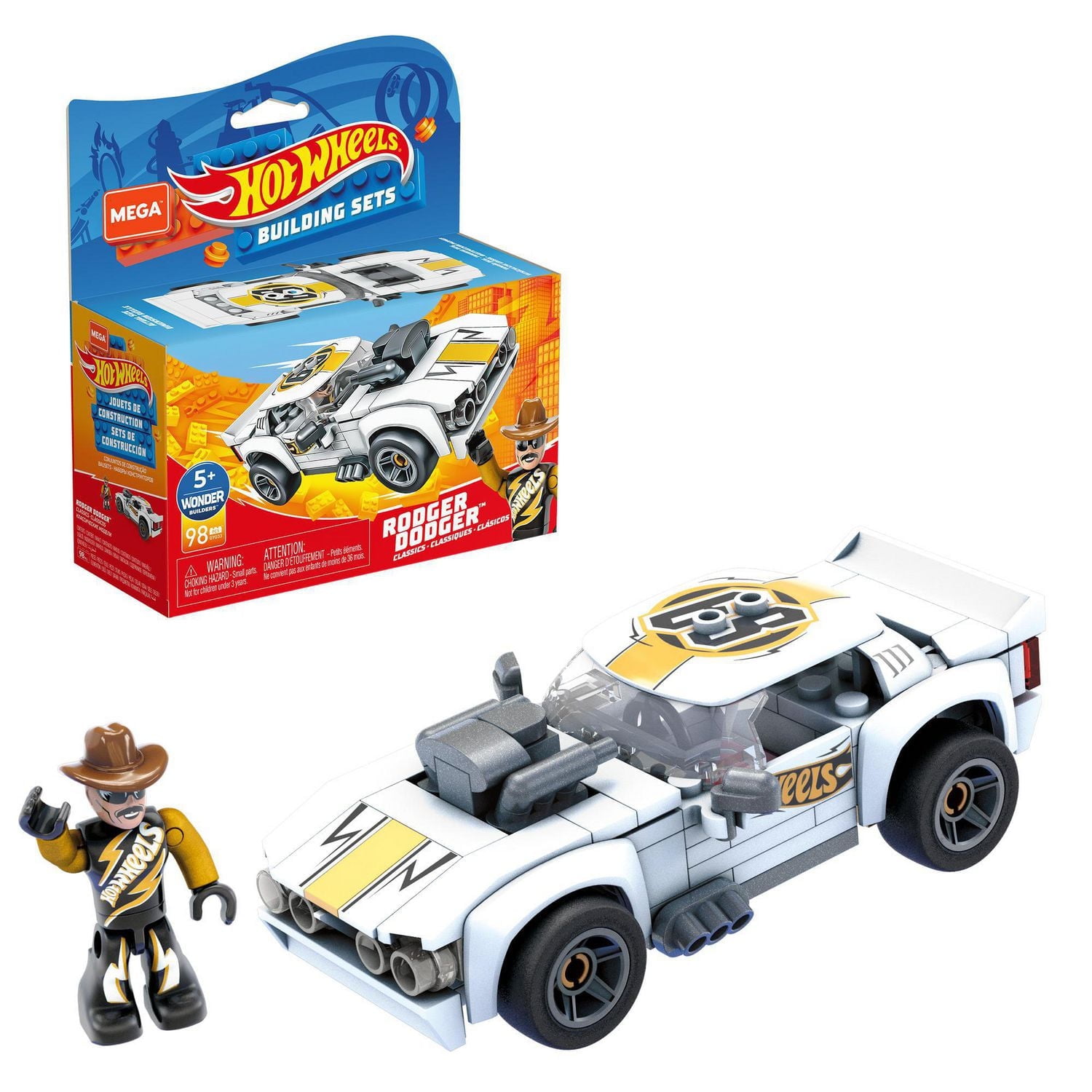 Mega Construx Rodger Dodger Vehicle - 110 Blocks