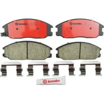 Brembo P30013N NAO BRAKE PADS Fits select: 2004 HYUNDAI SANTA FE GLS/LX, 2005 HYUNDAI SANTA FE