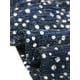 thumbnail image 5 of Disfraz de navidad Allegra K Chaqueta corta con cremallera y cuello levantado semitransparente Azul Marino M, 5 of 6