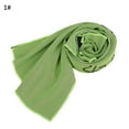 thumbnail image 1 of HEVIRGO Serviette Rafraîchissante en Maille Unie d'Été pour Sport Course Jogging Extérieur Gym Glacière, 1 of 10