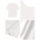 thumbnail image 4 of Girls' Round Neck T-Shirt, Casual And Comfortable, 95% Cotton, Print T-Shirt., 4 of 7