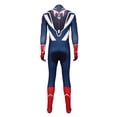 thumbnail image 5 of Captain Onesie Cosplay Costumes for Men, Classic Halloween Costumes for Men Jumpsuit Bodysuit, Cosplay Costume for Party, 5 of 6