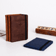 thumbnail image 3 of Funda protectora para pasaporte con correa de cuero de PU, funda protectora para pasaporte RFID para viajes al exterior, billetera, tarjetero, porta billetes de charter, 3 of 6
