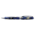 thumbnail image 4 of Xezo Urbanite I Acrylic  Brass Ballpoint Pen - Modern Blue, 4 of 5