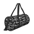 thumbnail image 3 of Easygdp Pasta Bacon Travel Bag, Camping, Weekend, Carry On Overnight Duffel Bag with Shoulder Strap, 3 of 8