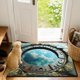 thumbnail image 4 of Felpudo con ilusión óptica 3D | Alfombra antideslizante y absorbente para baño y entrada | 40 x 60 cm, impermeable y atrapa la suciedad para baño, cocina y puerta de entrada, 4 of 6