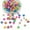 Heart Flower, variant on MATROOY 100Pcs/lot DIY Jewelry Polymer Clay Beads Flower Pieces Mix color Jewelry Making-Fruit #1