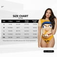 thumbnail image 6 of Lsque Sml Jeffy Women's Crew Neck Short Sleeve Bodysuit Basic T Shirts Tops Onesie Adult Cute Pajama-X-Large, 6 of 8