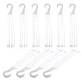 thumbnail image 3 of Shisuyan 10pcs Flower Pot Hanger Hooks Wall Mounted Plant Brackets For Use For Decorating Balcony And Dining Table, 3 of 9