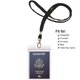 thumbnail image 3 of Porta pasaportes extragrandes de 4 x 6 pulgadas con cordones, paquete de 3, color negro, 3 of 5
