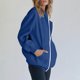 thumbnail image 5 of Sudadera con capucha para mujer,Sudadera de manga larga de color liso para mujer, cuello redondo, corte holgado, poliéster, ropa informal para el hogar, sopatenor, 5 of 9