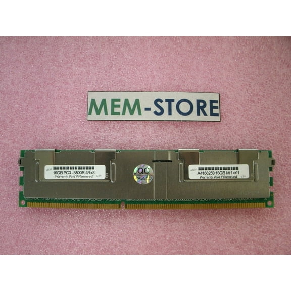A4188259 16GB (1x16GB) DDR3 1066MHz RDIMM 4R Memory Dell PowerEdge C1100 C2100 (3rd Party)