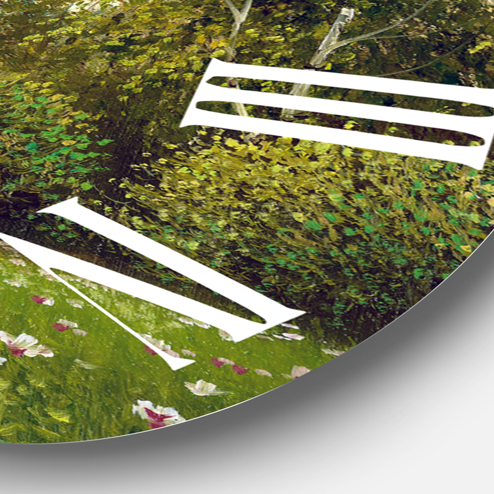 Designart 1 in Quartz Country Wall Clock