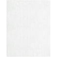 thumbnail image 2 of Rugs.com Jill Zarin Shaggy Chic Collection Rug – 9' 4 x 12' Sea Salt White Shag Rug Perfect For Living Rooms, Large Dining Rooms, Open Floorplans, 2 of 9