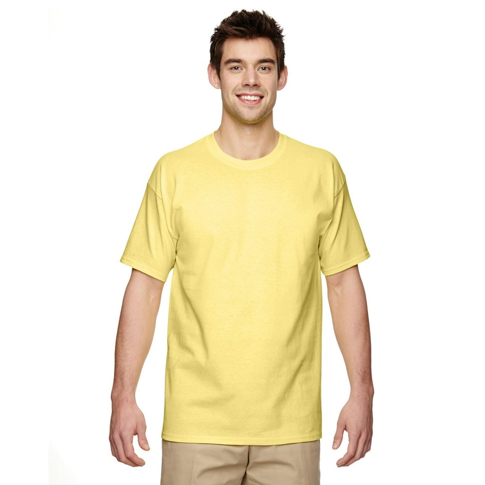 Gildan - The Gildan Adult 53 oz T-Shirt - CORNSILK - S - Walmart.com ...