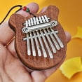 thumbnail image 3 of 8 Touches Mini Kalimba Doigt Pouce Piano Marimba Accessoire Musical Pendentif Cadeau, 3 of 5