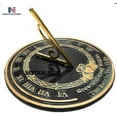 thumbnail image 5 of NauticalMart Brass Sundial Grow Old with Me, 5 of 5