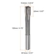 thumbnail image 2 of Uxcell Tungsten Carbide Straight Flutes Lathe Machine Reamer 15.6mm, 2 of 5