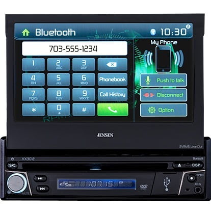 Vx3012 A V Receiver W Dvd Built In Bluetooth Technology Usb Av Input Walmart Com Walmart Com