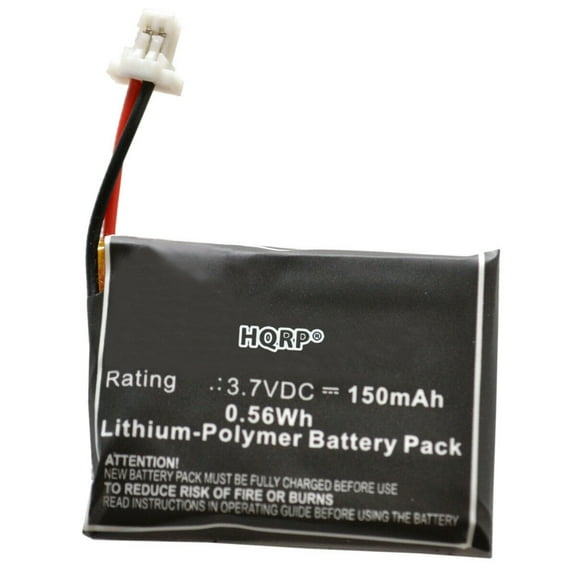 HQRP Battery Compatible with Nokia HS-21W Wireless Clip-on Headset Bluetooth HS21W LP402025L150