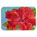 thumbnail image 2 of Red Hibiscus by Malenda Trick Glass Cutting Board Large, 2 of 2
