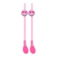 thumbnail image 3 of Cucharas con Popote Prichos Happy Days! de Plástico y PVC Color Rosa con 2 Piezas, 3 of 4