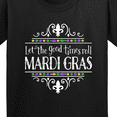 thumbnail image 4 of Inktastic Let the Good Times Roll Mardi Gras Youth T-Shirt, 4 of 5