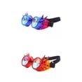 thumbnail image 1 of BELOVING Steampunk Concert Goggles - Double Pack Blue+Red, 1 of 9